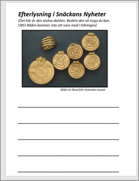 Efterlysning snäckans nyheter